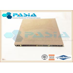 Wholesale Excellent Durability Honeycomb Stone Panels , Lightweight Exterior Wall Panels from china suppliers