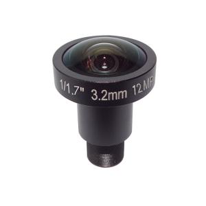 Wholesale 1/1.7&quot; 3.2mm 12Megapixel M12 mount 160degree wide angle lens, 4K lens for 1/1.7&quot; 1/1.8&quot; 1/2.3&quot; sensors from china suppliers