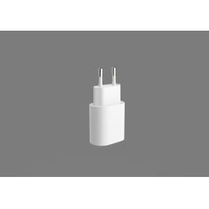 Light CE USB Adapter 5V 1A , Small EU Plug USB Charger 40*24*58.3mm