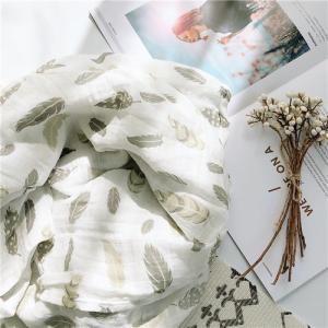 Portable Reusable Muslin Swaddle Wraps Eco Friendly Nursing Cover Zero