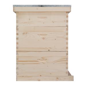 Unassembled Three Layers Pine Wood Beekeeping Hive ODM