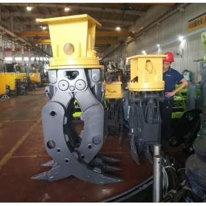 Q460 Excavator Log Grapple NM400 Hydraulic Rotating Grapples