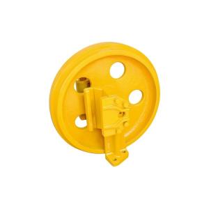 Yellow or Black Excavator Front Idler for Mitsubishi BD2G Custom Undercarriage