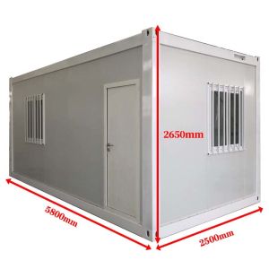 Z-Type Modular Container House Cabin With Sandwich Panel Flat Pack Container