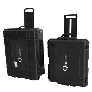 100w 200w Luggage Pulsed Laser Cleaning Machine for Rust Paint Oil Removal