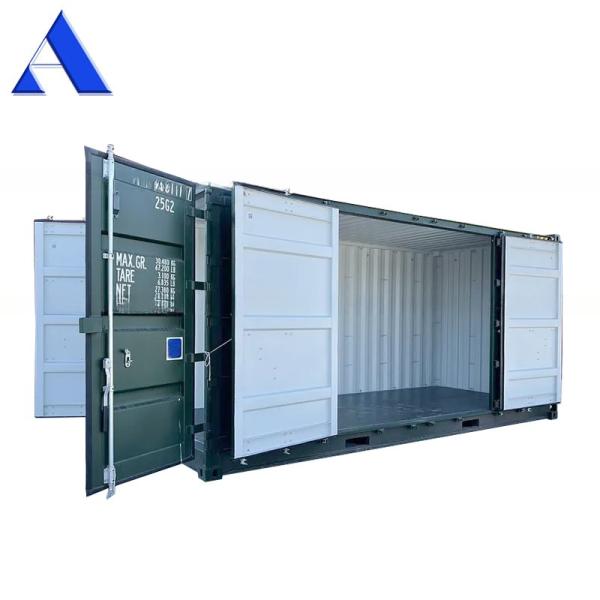 20ft High Cube Side Door Opening Shipping Container with Customized Logo and