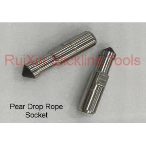 2.5 Inch Pear Drop Rope Socket Wireline Slickline Tools Pear Shaped
