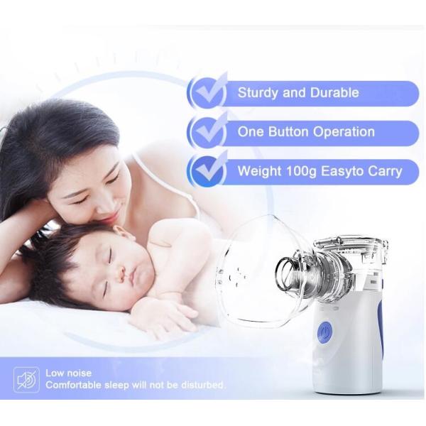 Rechargeable Battery PVC Medical Mesh Nebulizer Machine