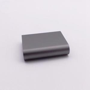 Grey Anodized Micro CNC Machining Parts Aluminum Extrusion Enclosures With