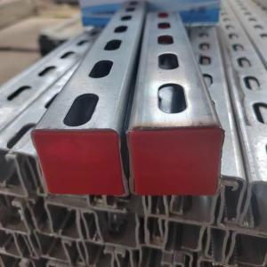 Corrosion Resistant 1.5mm - 3.0mm Galvanized Strut Channel In Q195-Q345 Grades