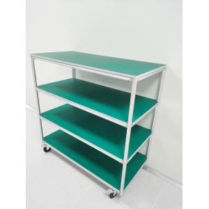 ESD Loading Aluminium Alloy Pipe Workbench Removable Custom Shelves