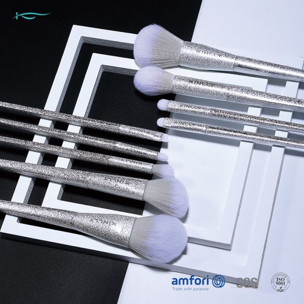 Quality 9pcs Plating 3D Full Makeup Kit With Brushes With Brush Bag for sale