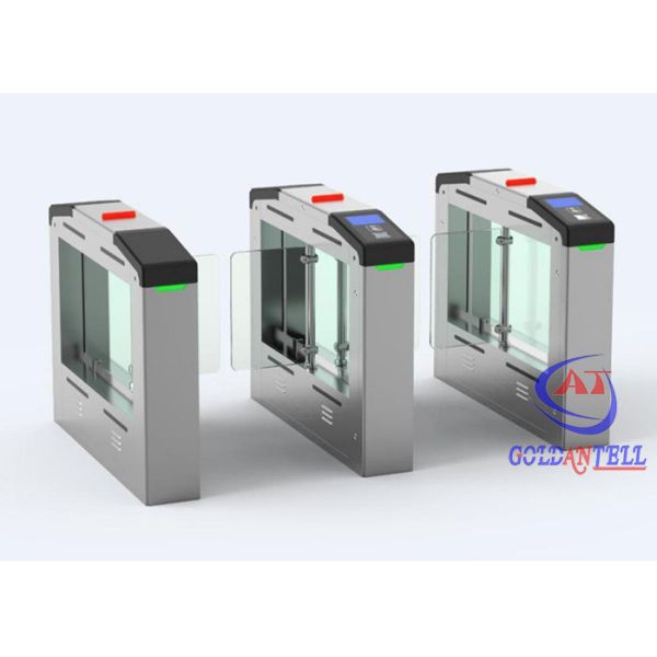 Face Recognition Ticket Barrier Single / Bi Directional With Fingerprint