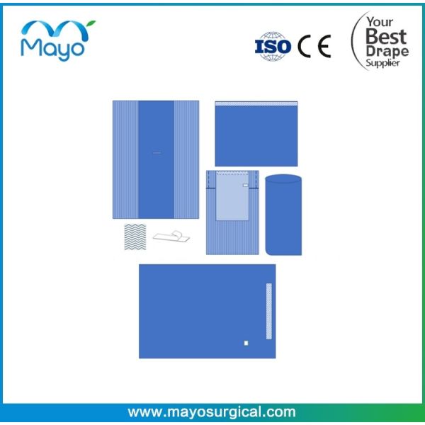 Disposable Surgical Gynecological Pack With Underbuttock Drape