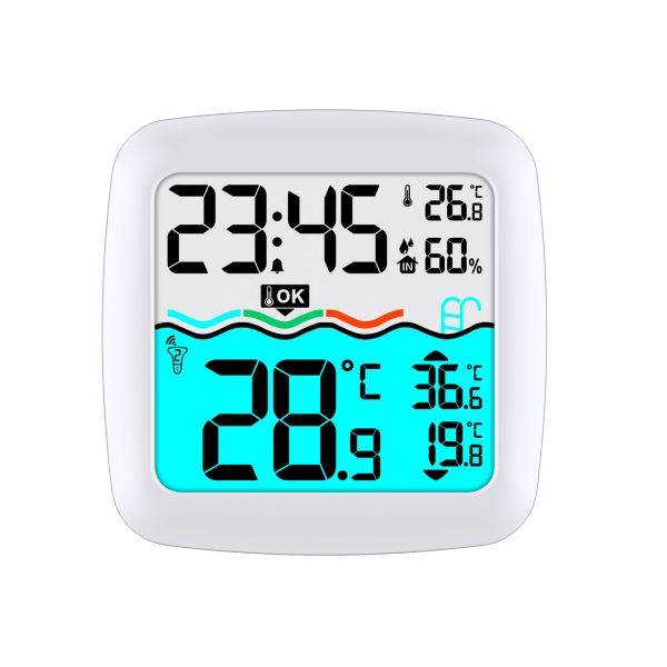 Customized Support Indoor And Outdoor Solar Powered Wireless Digital Pond Or