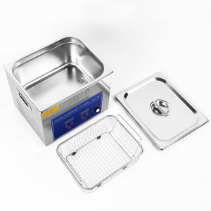 10 Liter Powerful Ultrasonic Cleaner Machine Custom With Adjustable Temperature