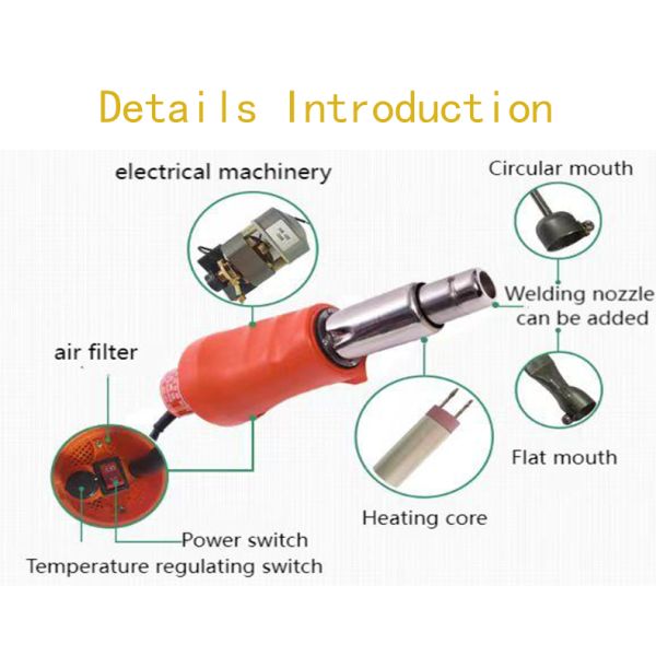 300w Multi Function Electrical Heat Tool For Diy Us Eu Uk Plug Adjustable Temperature