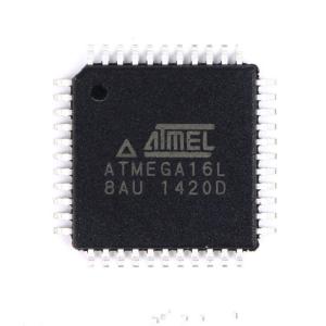 Wholesale ATMEGA16L-8AU Microcontrollers MCU 8 Bit TQFP-44 Microchip 10mm from china suppliers