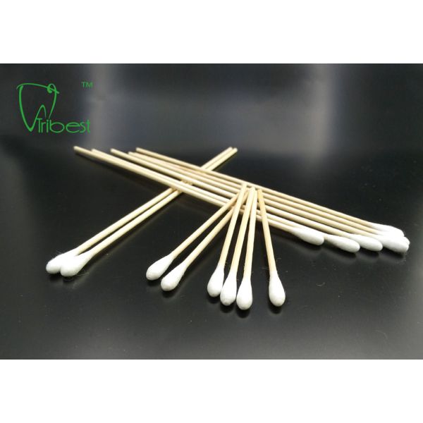 3 Inch Medical Cotton Tipped Applicators High Absorbency