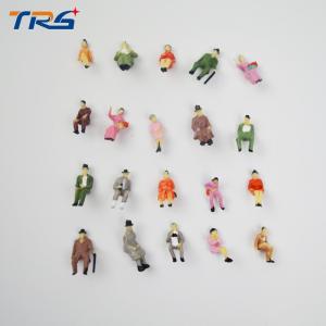 1:87 all seated ABS plastic model railway people 1.3cm for scenery model making