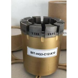 Geological Drilling Q3 Diamond Core PDC Drill Bit For Triple Tube Core Barrels
