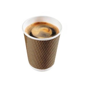 Wholesale Professional 80mm Diameter Ripple Wall Paper Cups Waterproof With OEM ODM Service from china suppliers