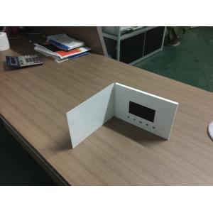 4.3 Inch Video Greeting Card Convenient For Conference 128MB Memory
