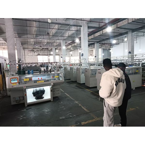 Fashion Flat Double System 52 Inch Computerized Flat Knitting Machine