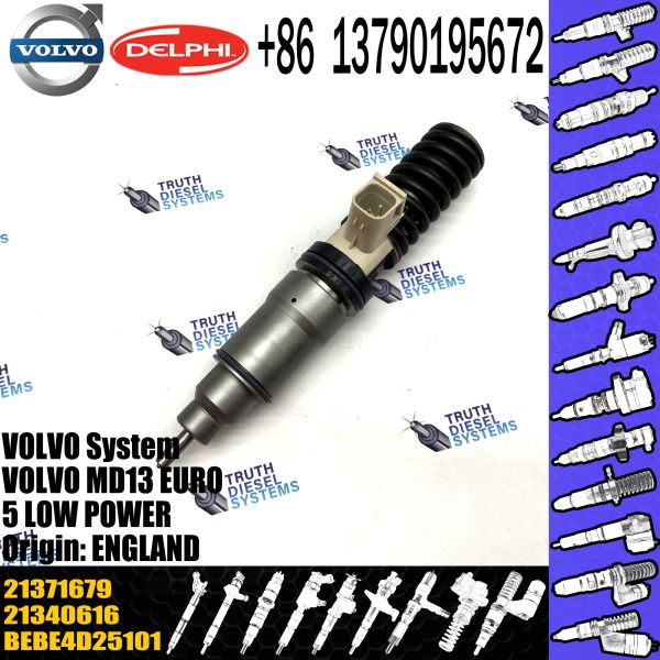 Diesel Engine Common Rail inyector Unit Fuel Injector BEBE4D25001 21371679