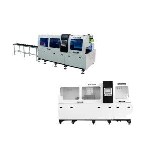 Automatic Positioning Cnc Bandsaw Machine 1.0KW With Electric Control System