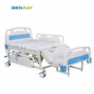 China White 5 Function Electric Medical Hospital Commode Bed on sale