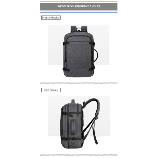 Shoulder Mens Smart Backpacks Multifunction Business Laptop Bag Customized Logo