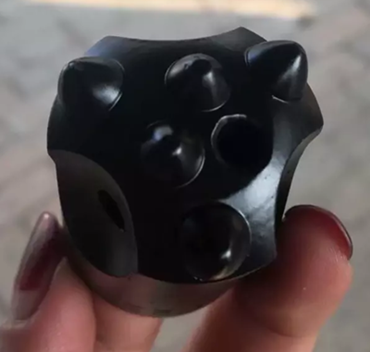 Rock Drilling Taper Button Bit / 12 Degree High Speed Drill Bits Short Skirt Diameter 30 35 38mm