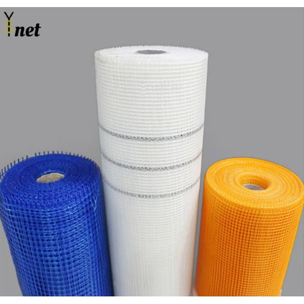Quality C Glass Fiberglass Cloth Mesh 160g Wall Plastering Mesh 5*5mm With Various Coated Colors for sale