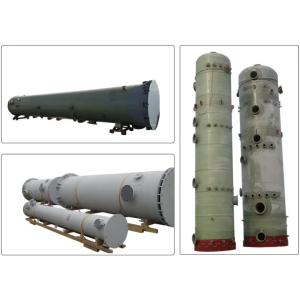 Eco Friendly Customizable Gelcoat FRP GRP Packed Absorption Tower Column Tower