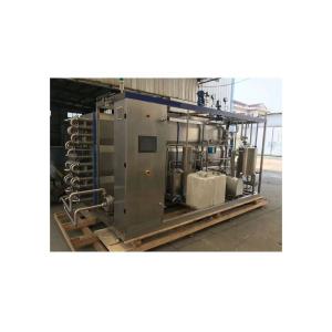 7.5 Kw UHT Milk Sterilizer Tubular Pasteurizer with Material and Performance