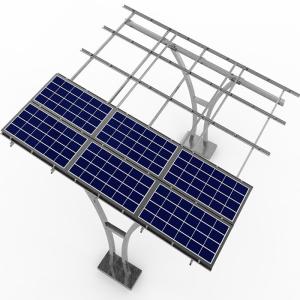 Ground Mount Racking System Lightweight Al6005-T5 With 25years Using