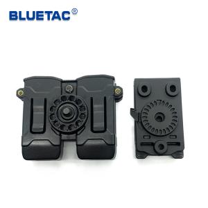 Bluetac Double Magazine Pouch OWB Polymer Universal 9mm Black Color