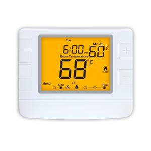 High Temperature Non Programmable Thermostat with Blue Backlight OEM / ODM Needs