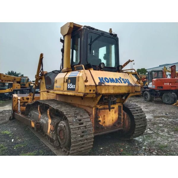 High Drive Used Crawler Bulldozer D65EX-15 Used Komatsu Bulldozer Original Color