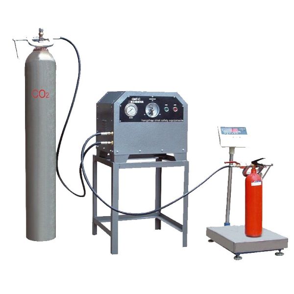 Quality CO2 Fire Extinguisher Filling Machine with High Pressure and Temperature Control for sale