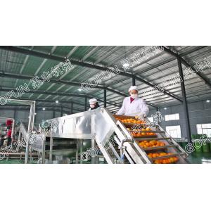 SUS304 Orange Juice Processing Line Machine For Citrus Processing Plants