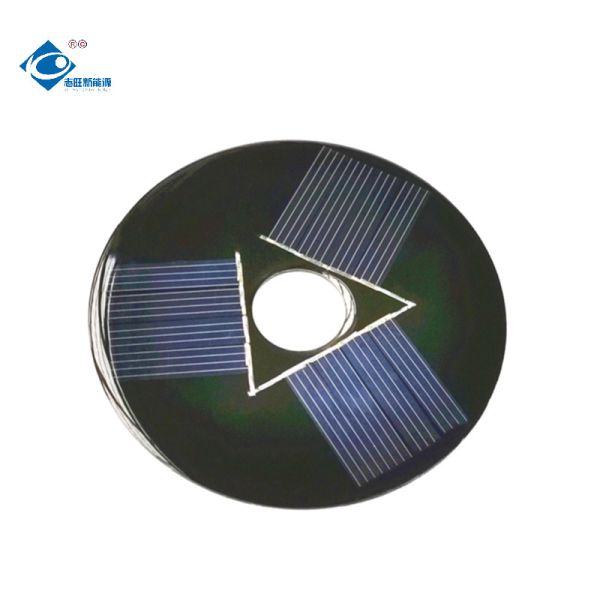 Quality 9V Customized sharp solar panel 0.5W for solar home lighting system ZW-R90-1 mini solar panel battery charger for sale