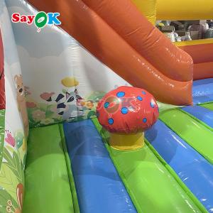Commercial Dry Bouncer Slide Combo Inflatable Bouncy Moonwalk Jumping Castle