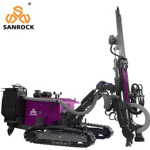 Mining Blast hole Drill Rigs Hydraulic DTH Drilling Equipment Top Hammer