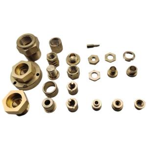Brass C83600 Brass C69300 Lathe Machining Parts CNC Machning Heat Exchange