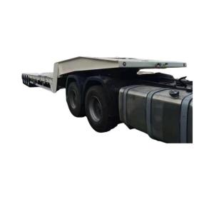 4 Axle 70 FT 100 Ton Loader Extendable Hydraulic Lowbed Semi Trailer and