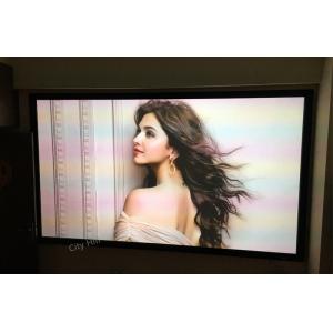 Top Quality HD Projection Screen 100 Inch Curved Fixed Frame 3D Projector