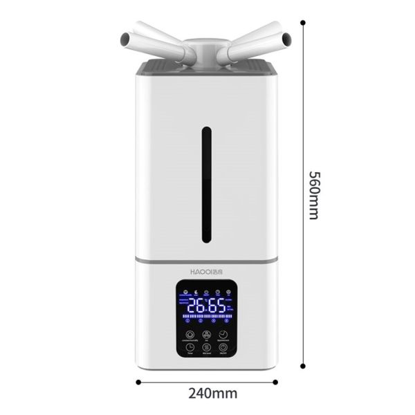 Intelligent Cool Mist Ultrasonic Humidifier Rotary Knob 13L Greenhouse Fruit