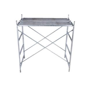 Construction Scaffolding Frame System Galvanized Q235 Cross Brace Scaffolding